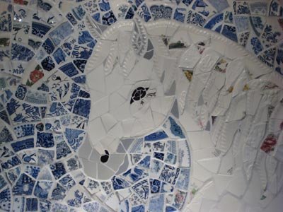 White Pony Kitchen Mosaic © Jenifer Strachan